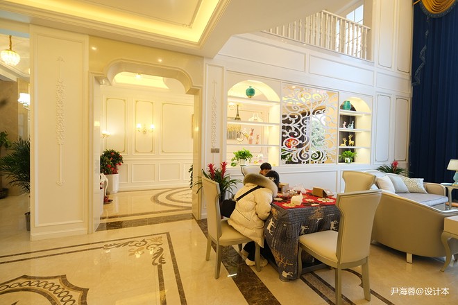 72万元别墅豪宅660平米装修案例-17