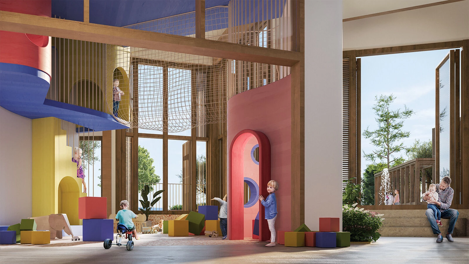 老年护理中心,托儿所和公园丨希腊干尼亚丨Oikonomakis Siampakoulis 建筑事务所-5