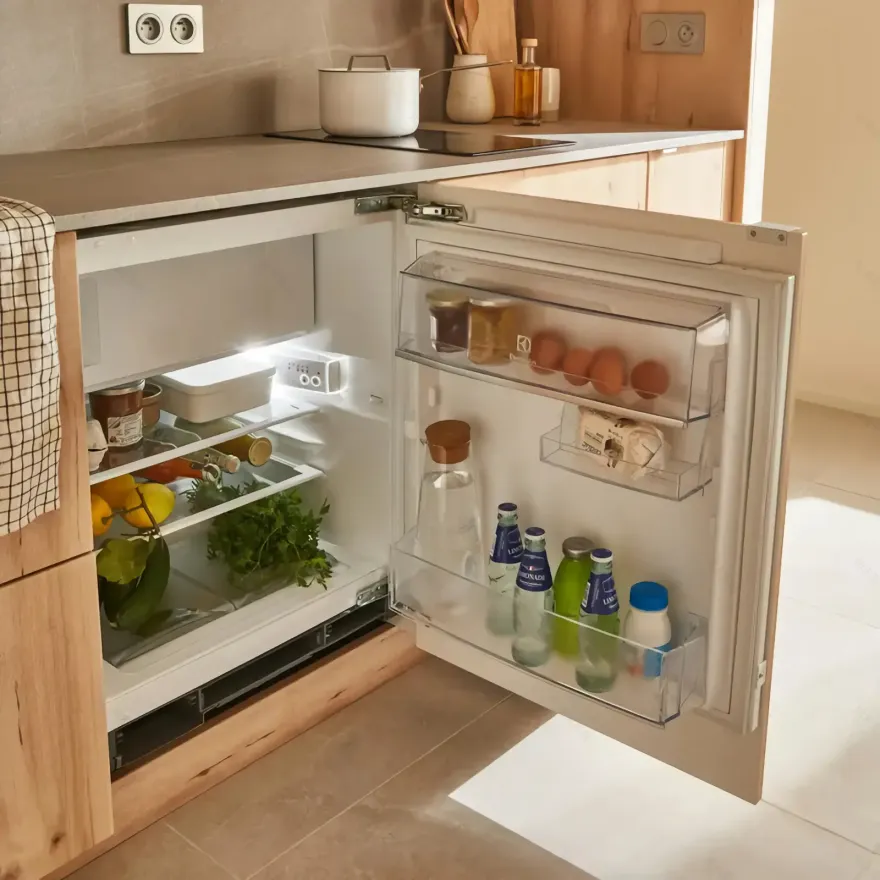 小空间,大设计 | 完美融入客厅的迷你厨房-10