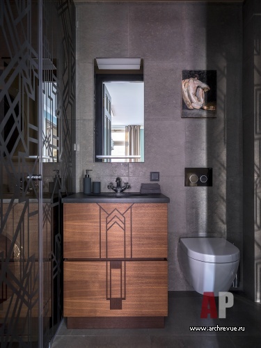 莫斯科西南角带全景窗可看莫斯科大学高楼的彩色公寓室内设计丨俄罗斯莫斯科丨Гончар Ольга,Лобынцева Софья-65