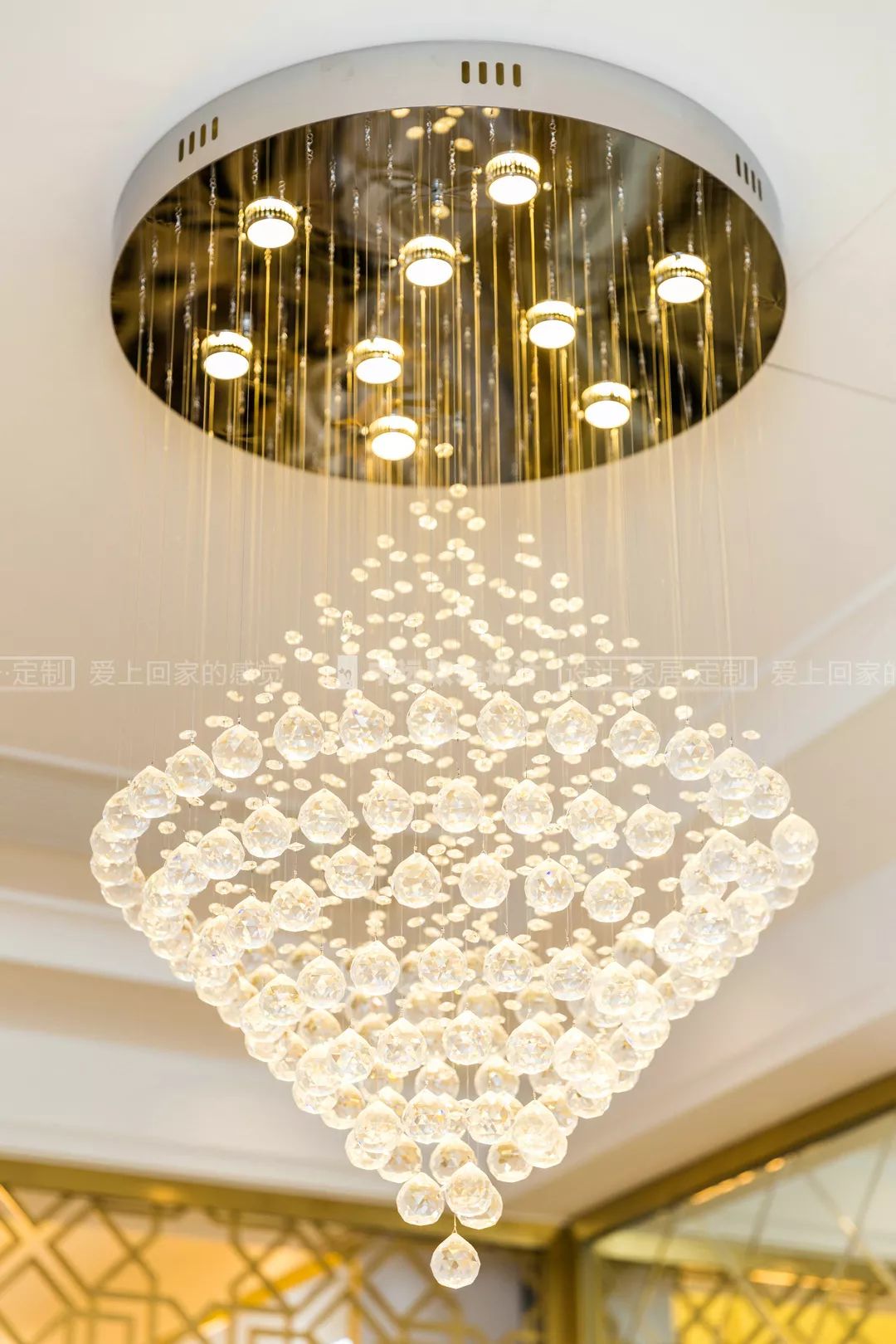 【申远软装百套实景案例】大华伊斐墅 300㎡ 现代轻奢-12