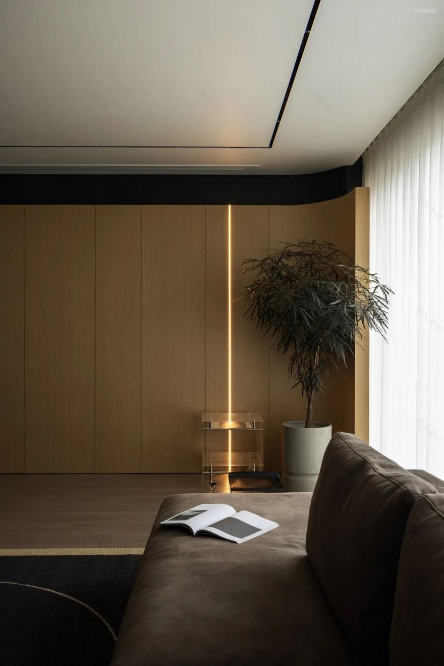 有娃家庭的现代极简风格设计-27