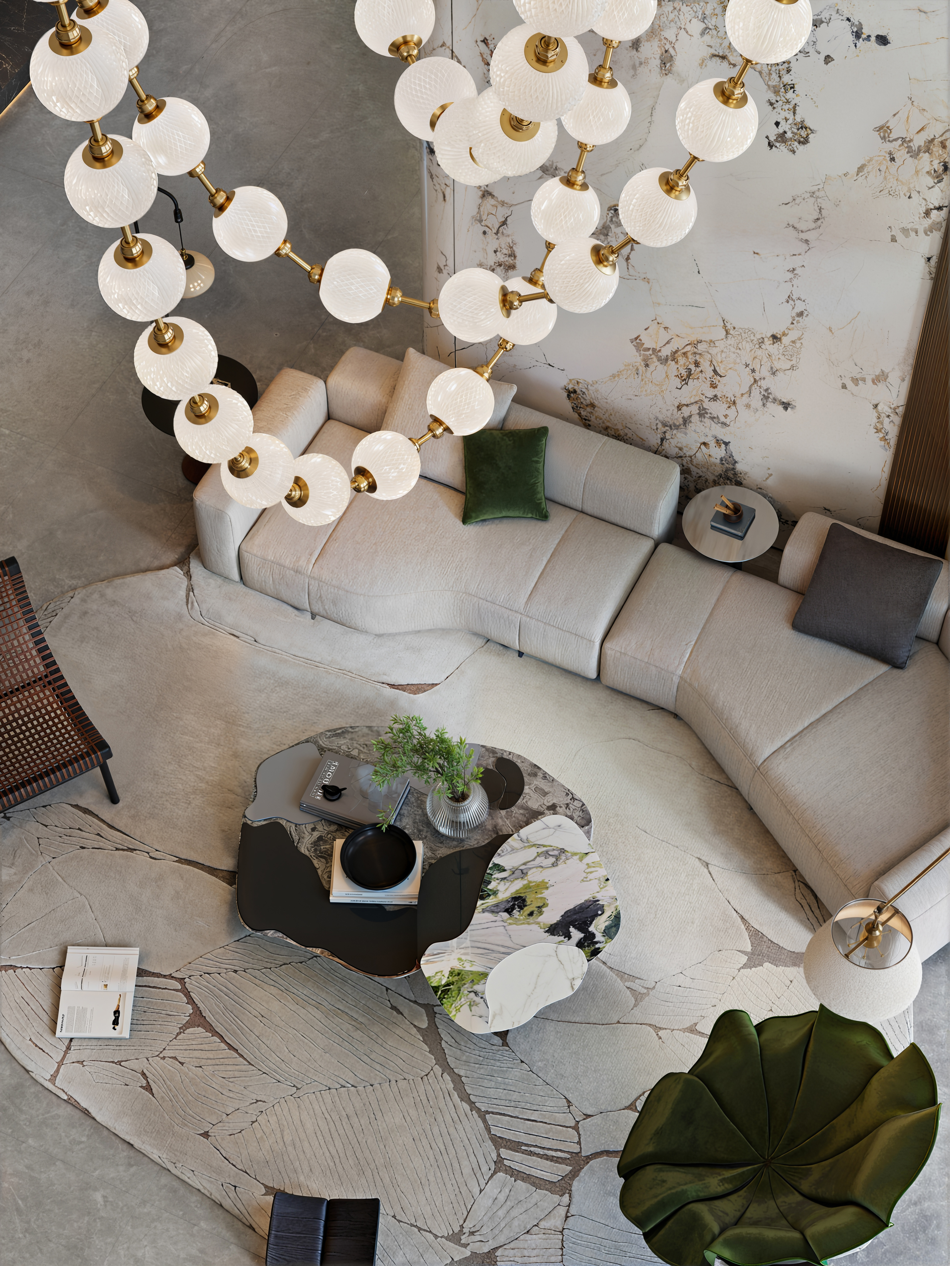 法式轻奢混搭空间设计-10