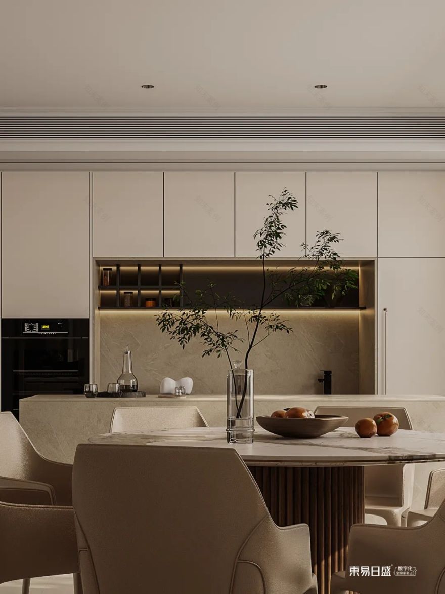 首发.翡丽云邸200㎡现代风设计,餐厅带院子,奢享闲逸生活-38