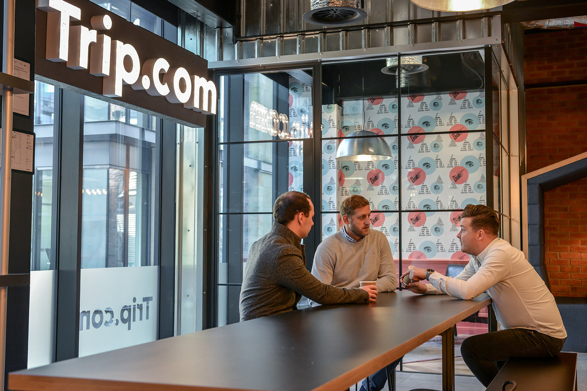 苏格兰爱丁堡 Trip.com 办公室 - 工业风与生物多样性的完美结合-15