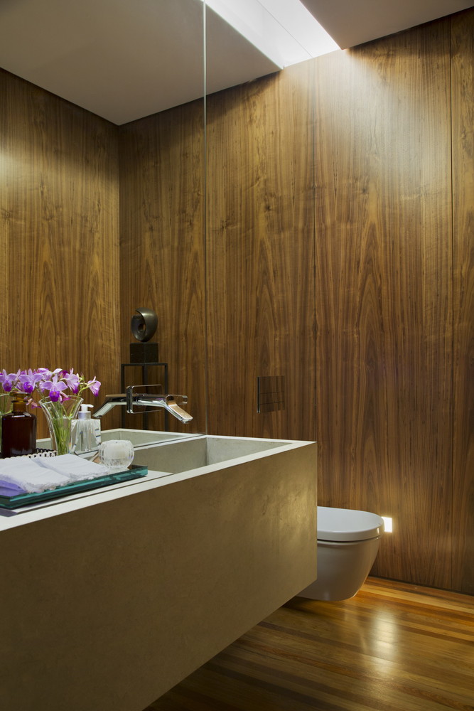 巴西 Bourgainvile 2 House · 家庭共享的现代空间-39