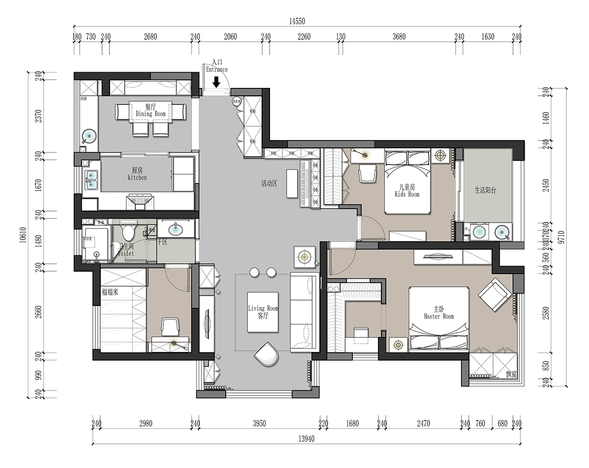遐秋晓安设计又一异地案例完美落地，专属于你的自然温馨-10