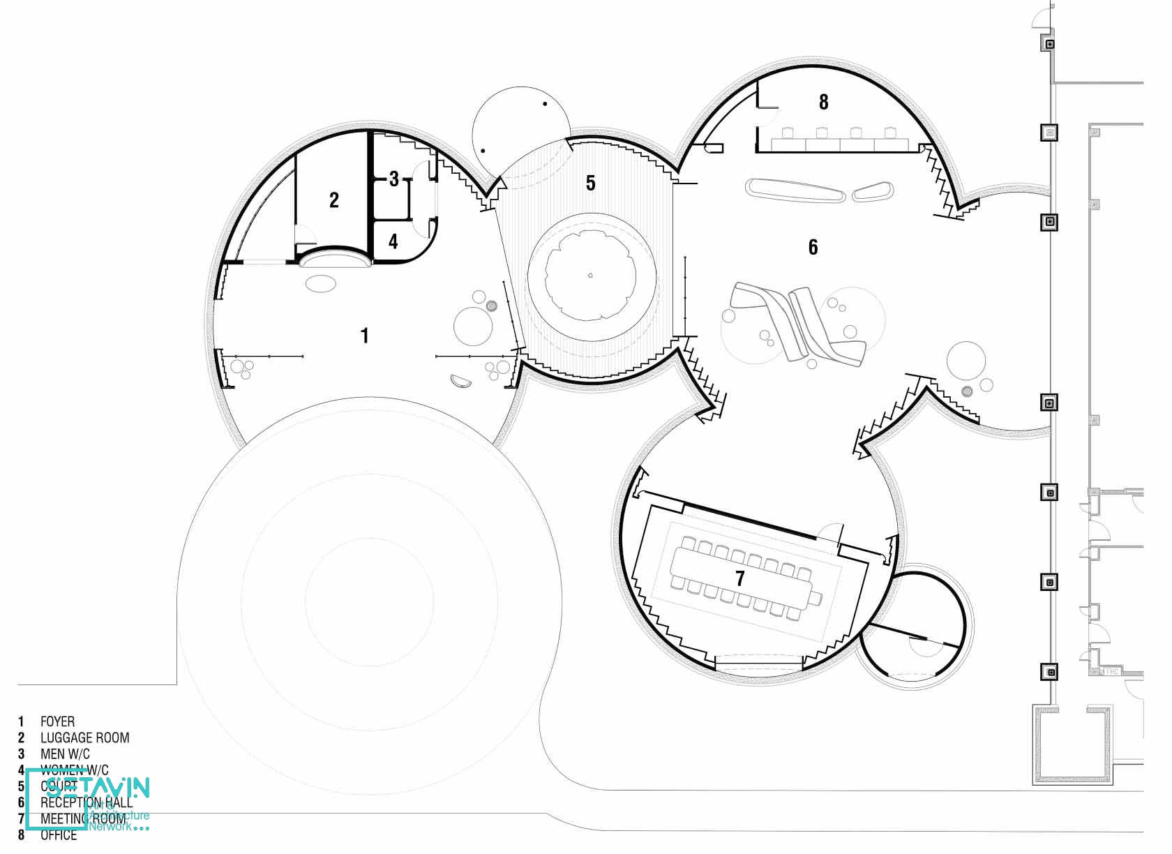 泰国苏梅岛椰子壳灵感酒店设计丨建筑公司Onion-30