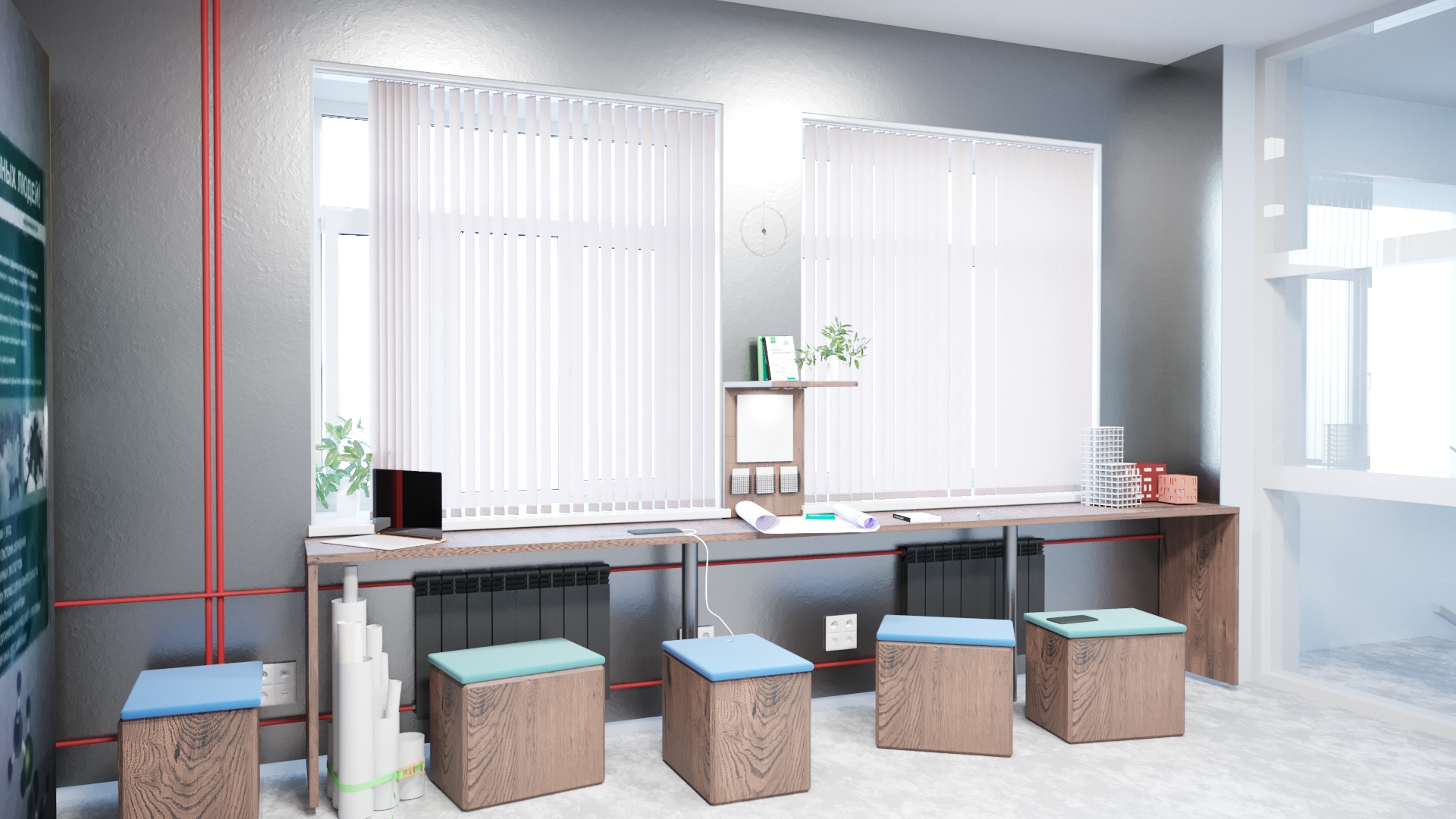 Yaroslavl 工业经济学院室内设计丨俄罗斯雅罗斯拉夫尔-20