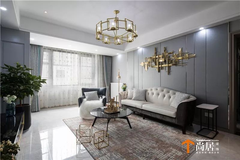 中电颐和府邸现代轻奢装修案例丨唐馨-52