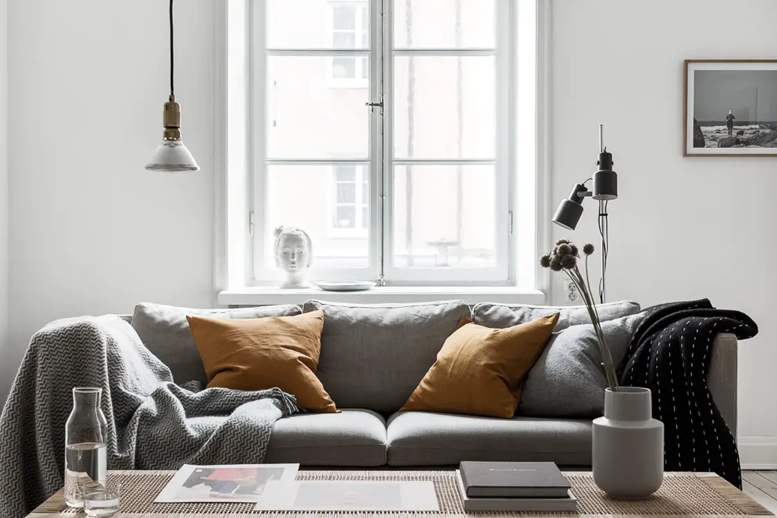 瑞典 47 号公寓的温馨冬季室内设计-28