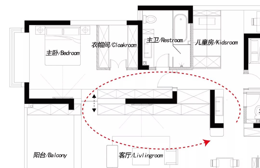 《慵野》 | 宏观下的细腻木质大平层设计-67