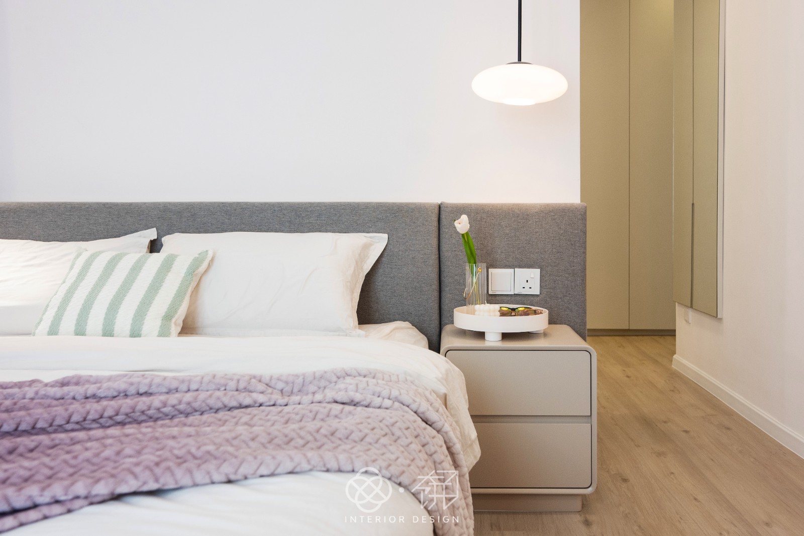 奶油简约·明亮住宅丨大饼设计-25