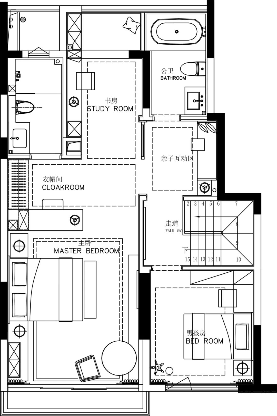 张家港建发和玺下叠样板间丨中国江苏丨元禾大千-25