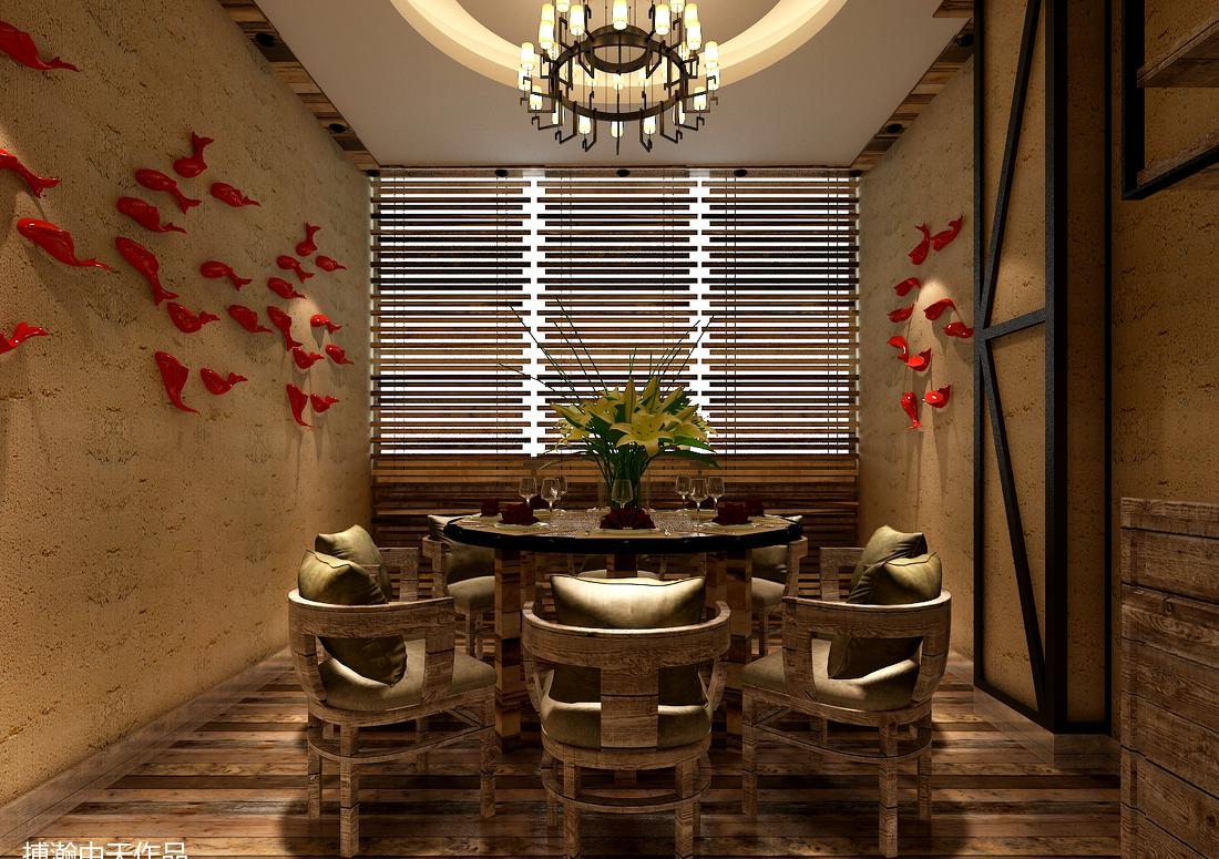 上海香逸江边渔乐餐厅室内设计-0