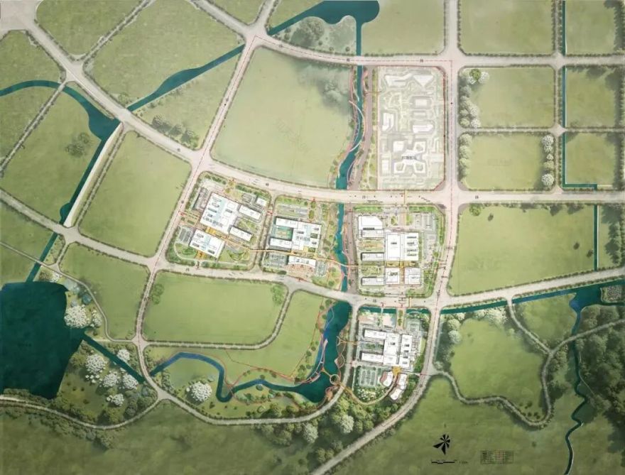 绿谷理念引领在地性建筑丨华建集团上海院设计云南省曲靖区域医疗中心建设项目即将建成交付-24