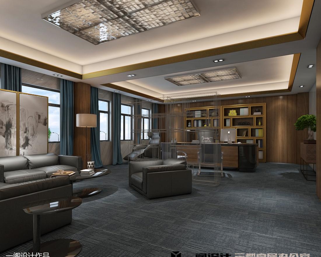 广兴大厦办公楼室内设计解读-2