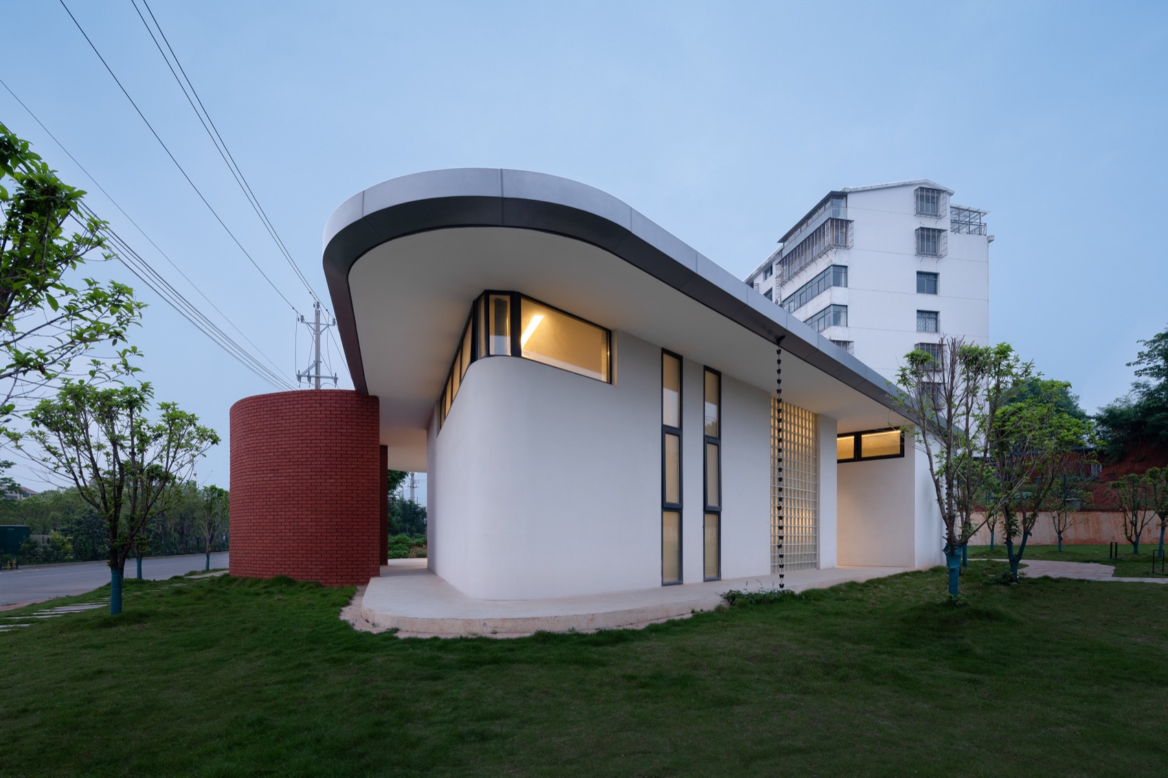 梁子湖长岭渡口配套建筑，湖北 / 原榀建筑事务所-30