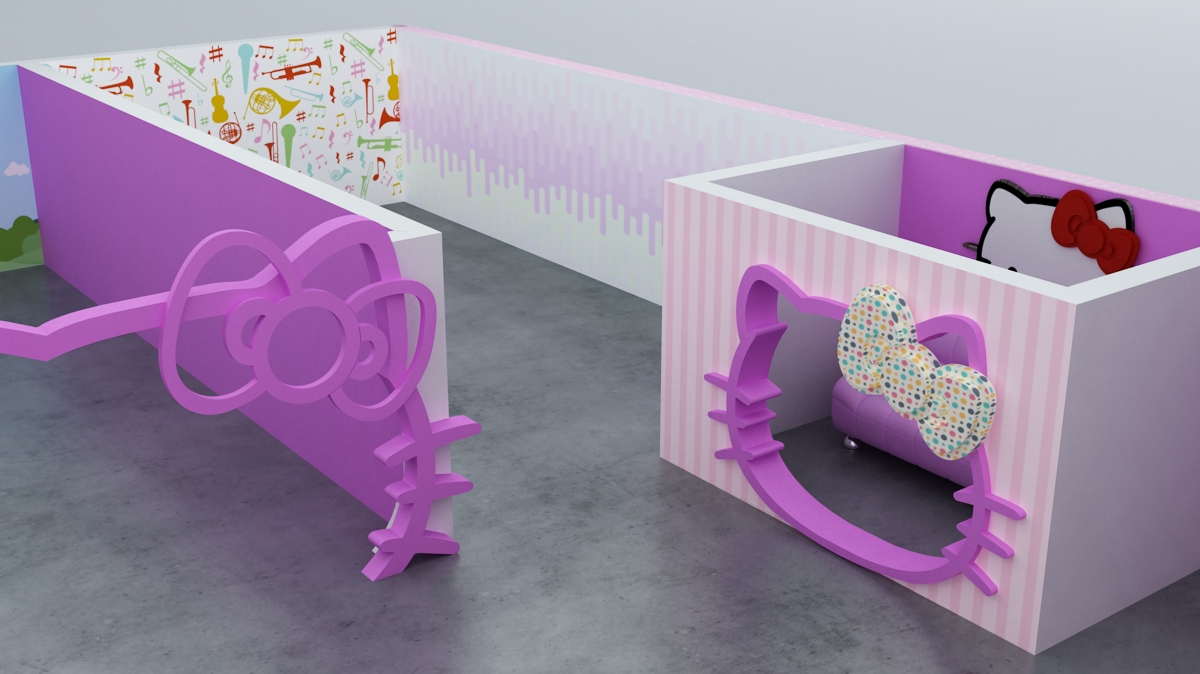 Kids Area-Hello Kitty Style- Fiesta Group-1