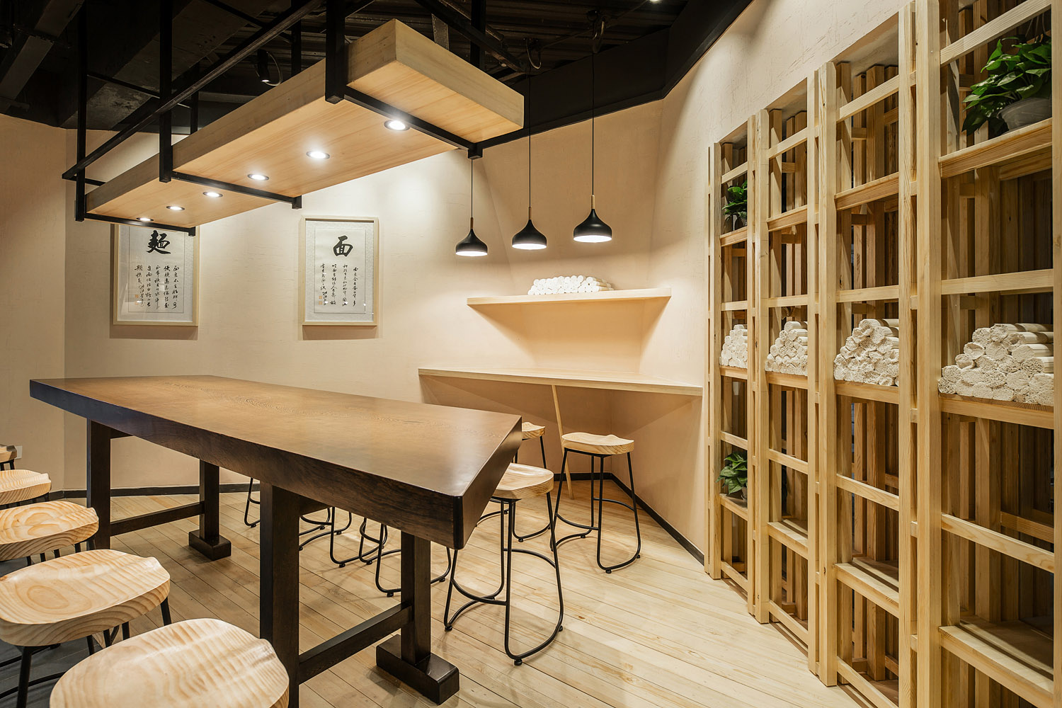 湖北黄石欢易小面 / 众舍空间设计-19