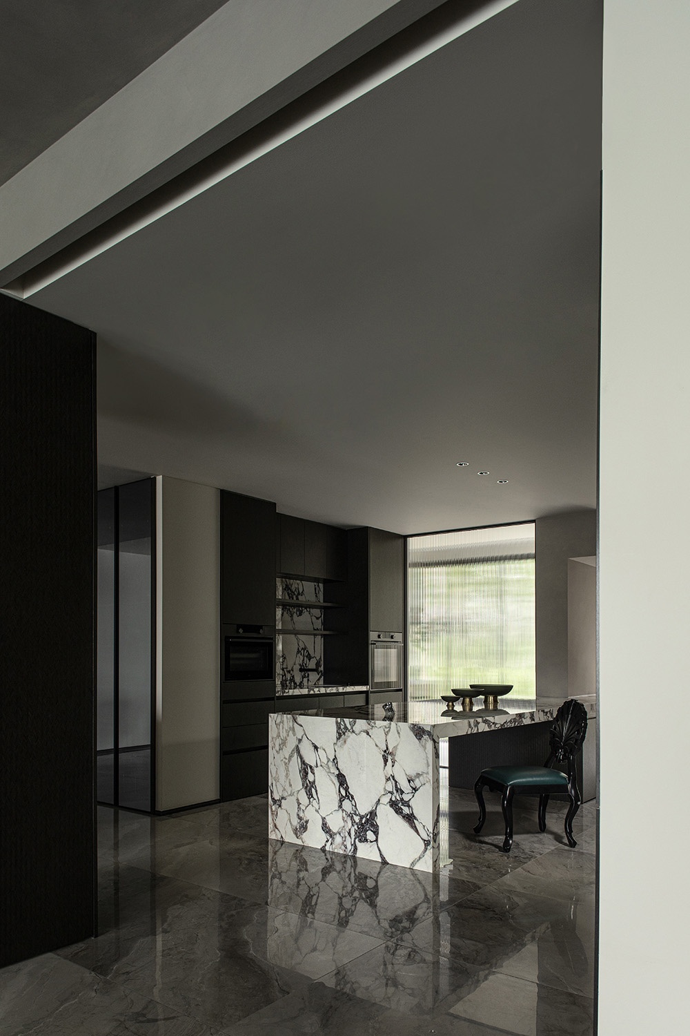 三只喜鹊｜自带质感 高级深邃丨杭州黎水仁佳设计公司-29