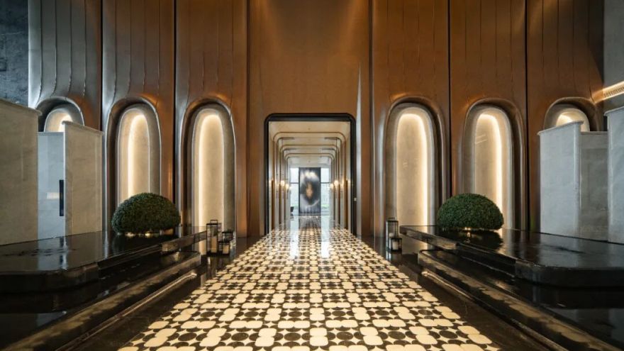 闽韵鹭岛・云端植境|厦门厦航费尔蒙酒店精品花园营造-6