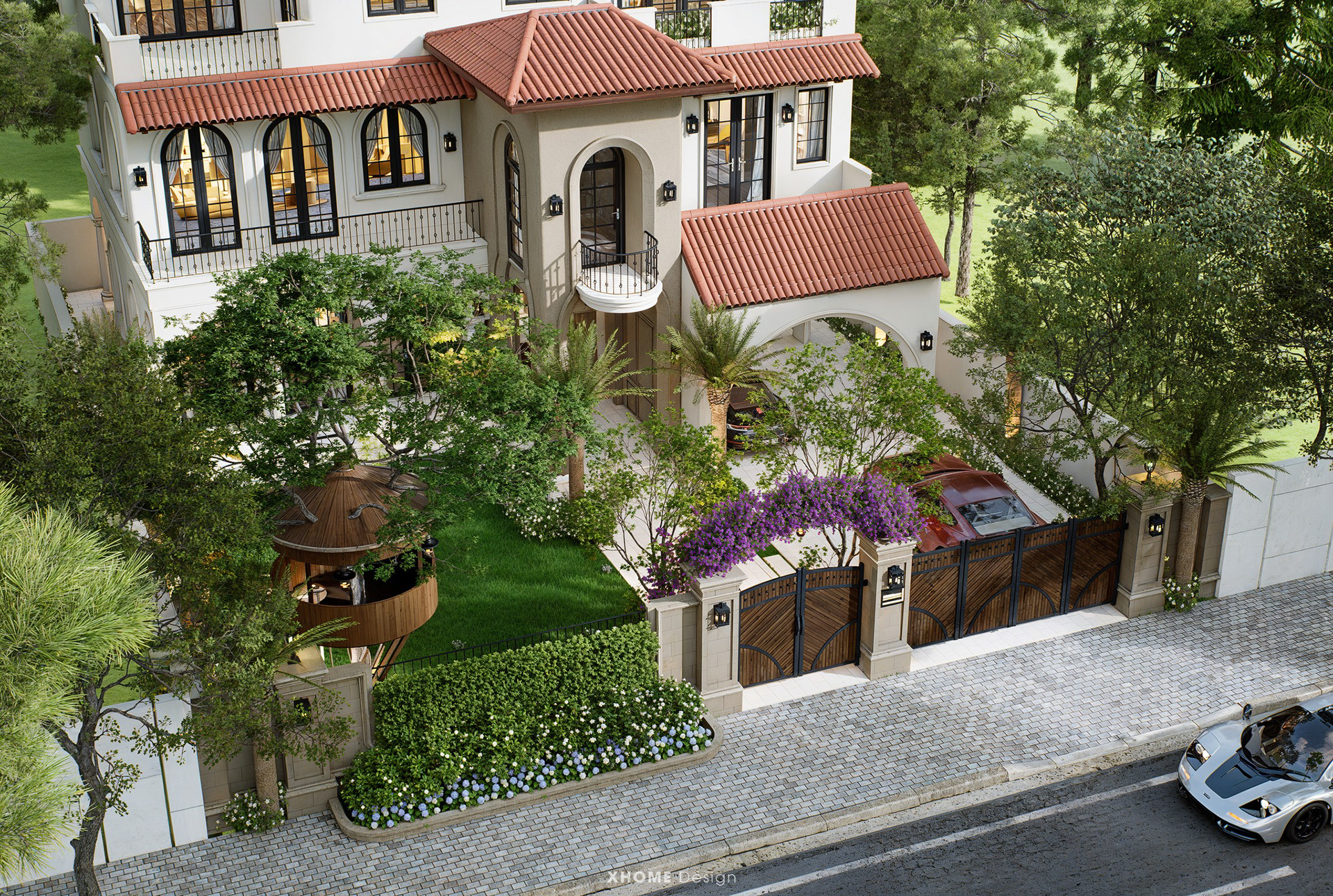 欧式别墅建筑丨XHOME Sài Gòn（属XHOME Group）-13