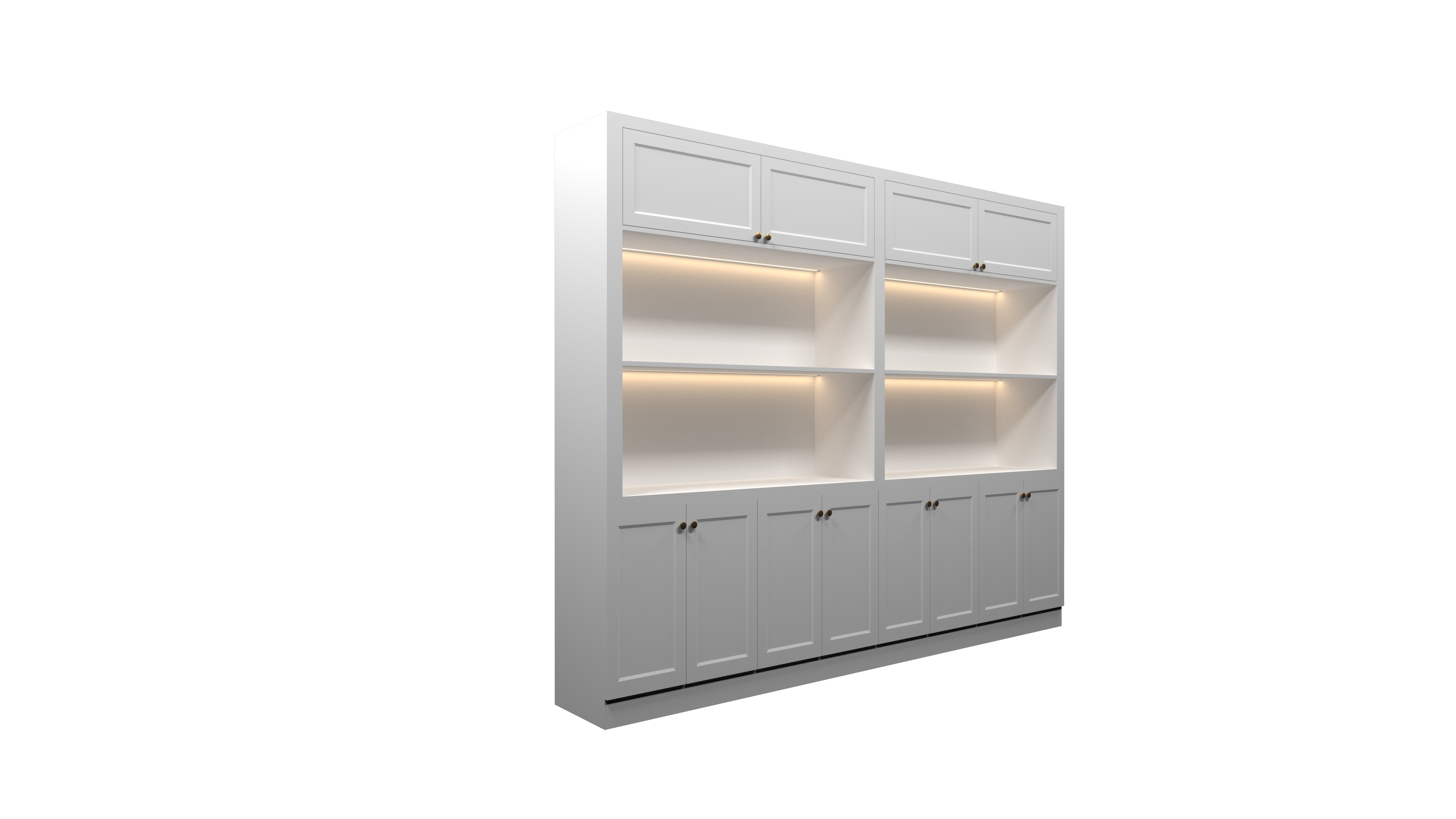 Cabinets and canopy bed-11