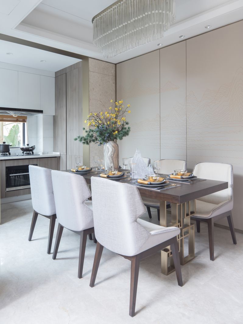 泰禾厦门龙池别墅样板间 | 新中式山水的宜居艺术-15