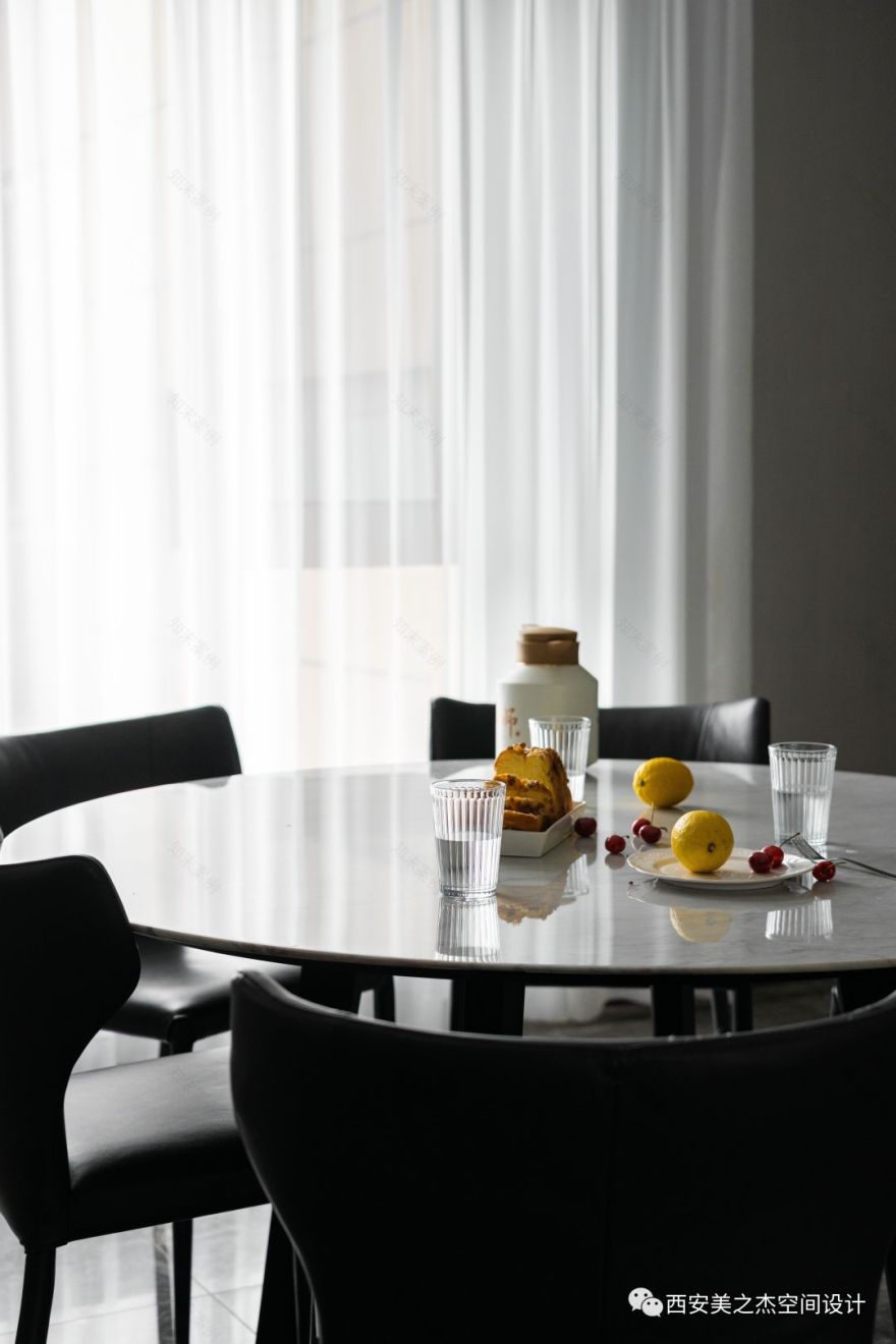 西安莱安逸珲 300 平现代简约之家丨中国西安丨M&J 美之杰-22