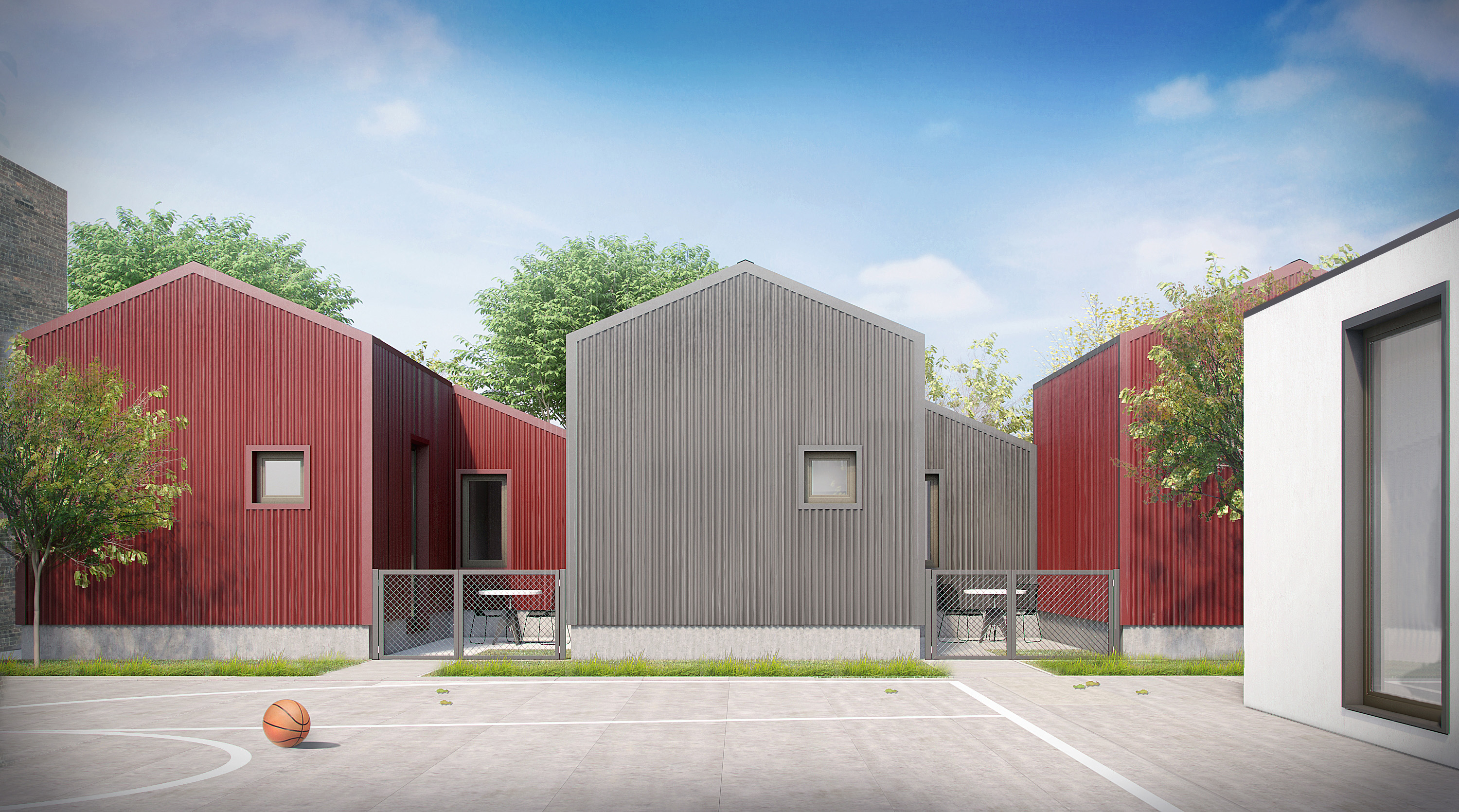 芝加哥微型社区住宅设计-0