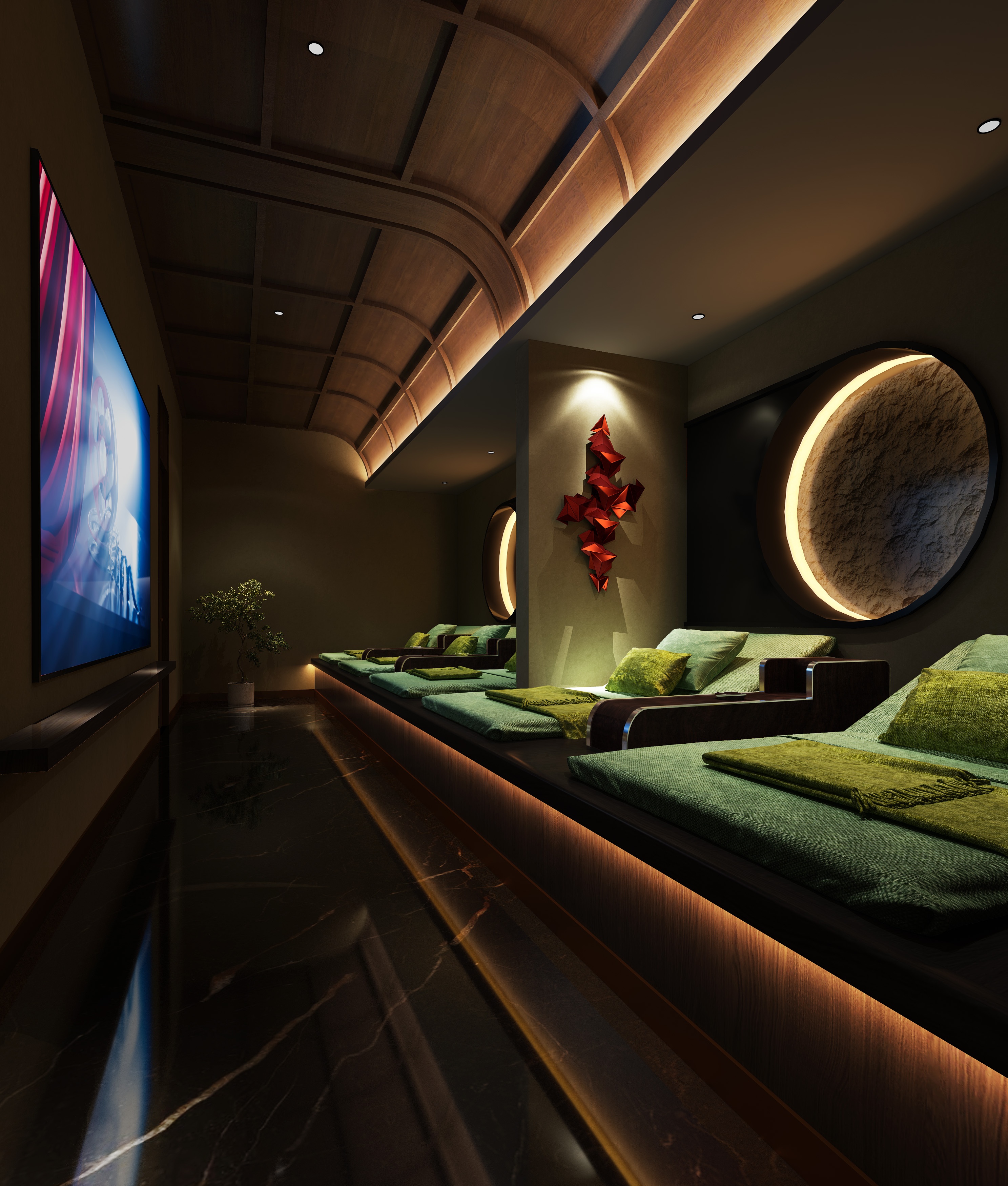 曲水兰亭足道会所丨中国山西丨一峪空间-0