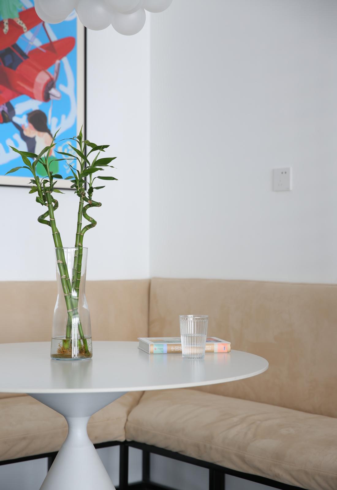 200㎡大平层现代简约风黑白艺术空间-13