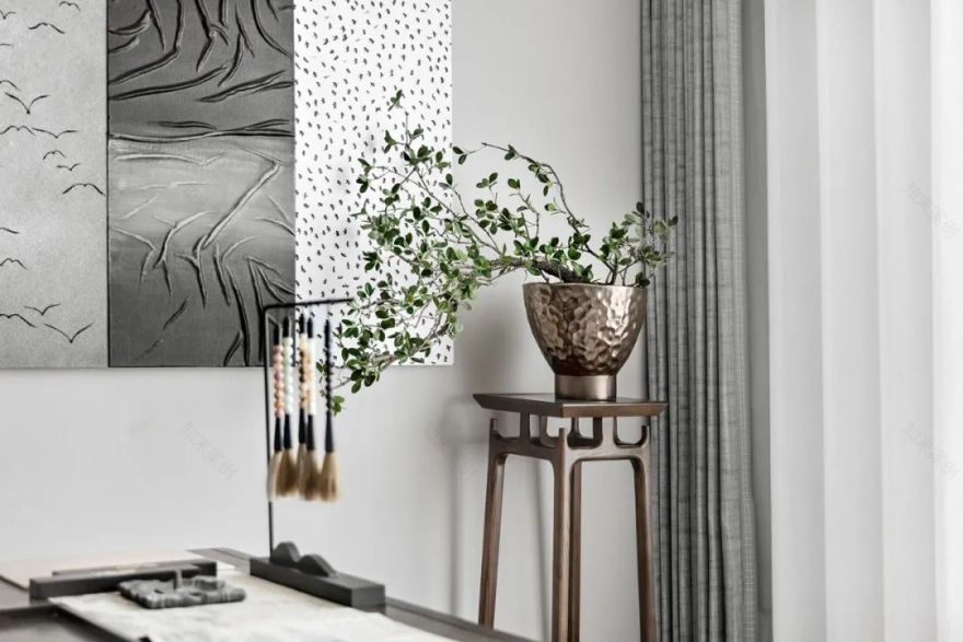 武汉双屿大观别墅样板间丨中国武汉丨元禾大千(软装),上海中置华优设计集团有限公司(硬装)-39