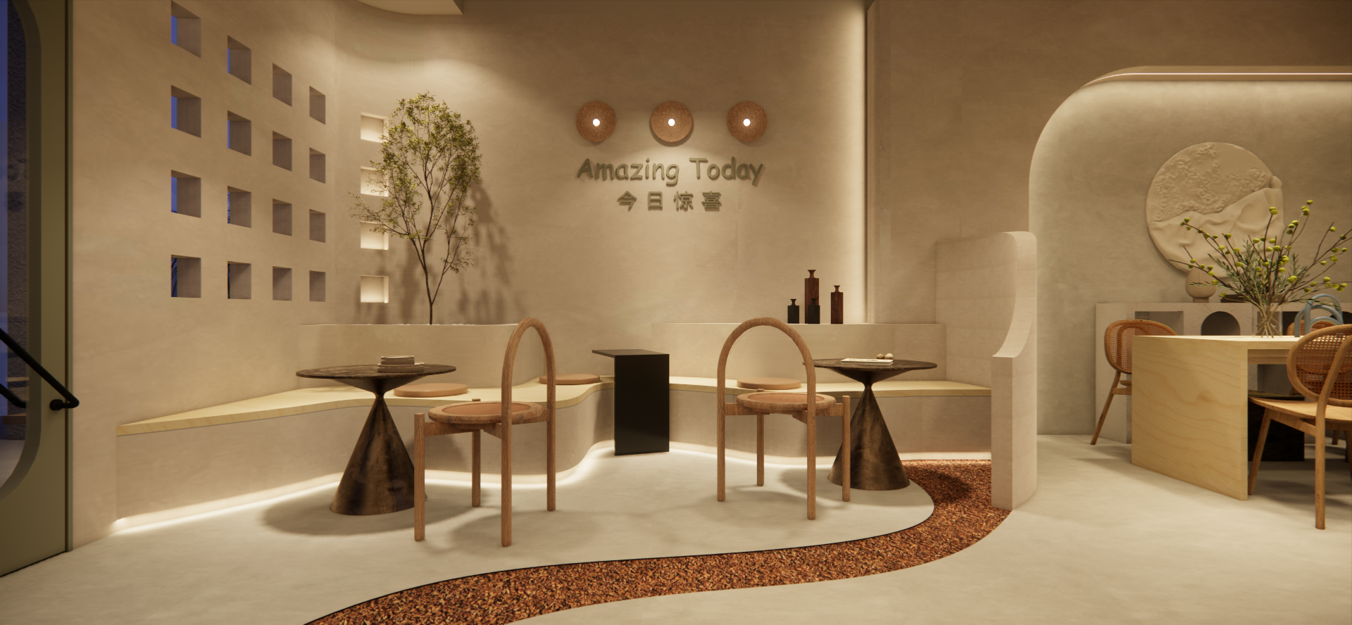 与甜美相悖的诧寂之美丨再設計空间事務所-18