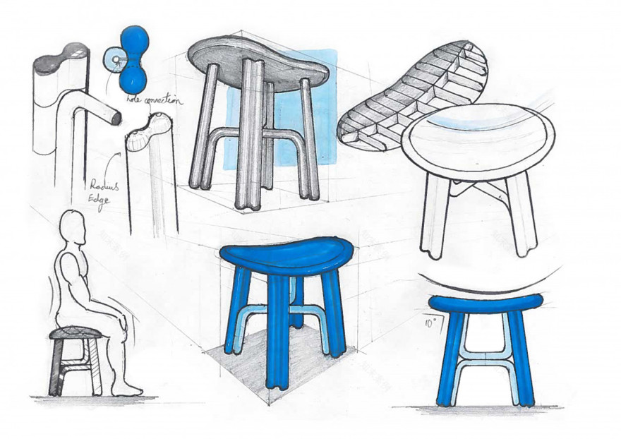 海洋环保新创意 | 废弃冲浪板变家具-4