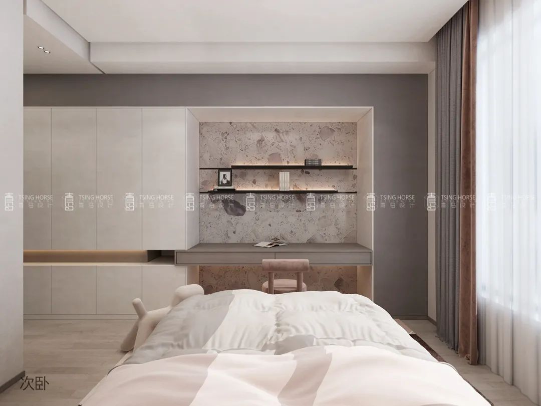 碧桂园·香湖湾壹号顶复现代风设计丨青马别墅设计-64