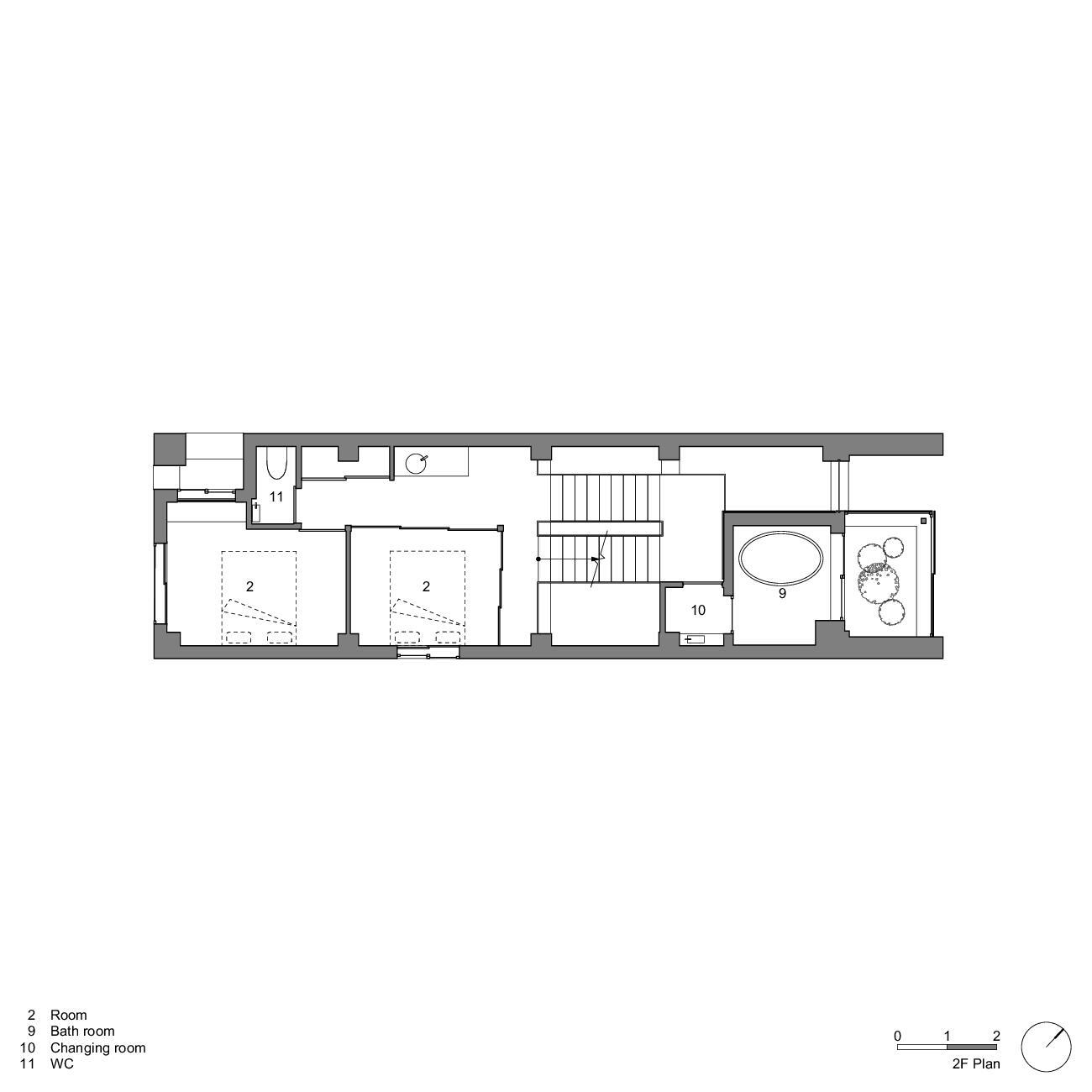Minato  ku私人住宿丨日本大阪丨FujiwaraMuro Architects-21