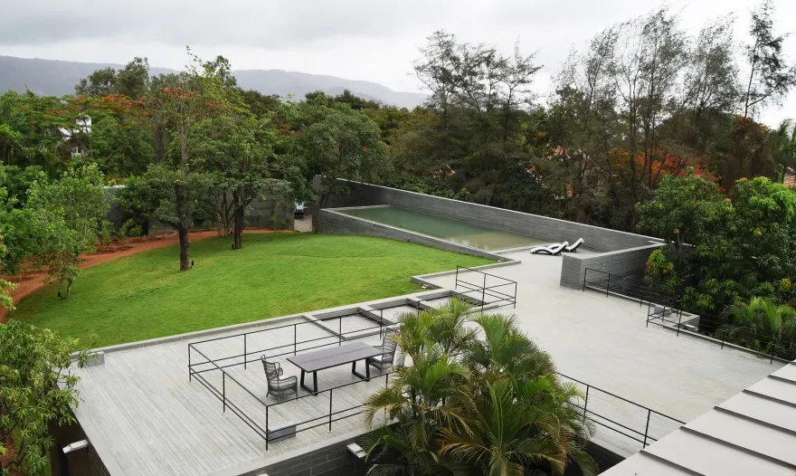印度 Malavli 第二住宅 · SPASM Design Architects 的自然奇观-19