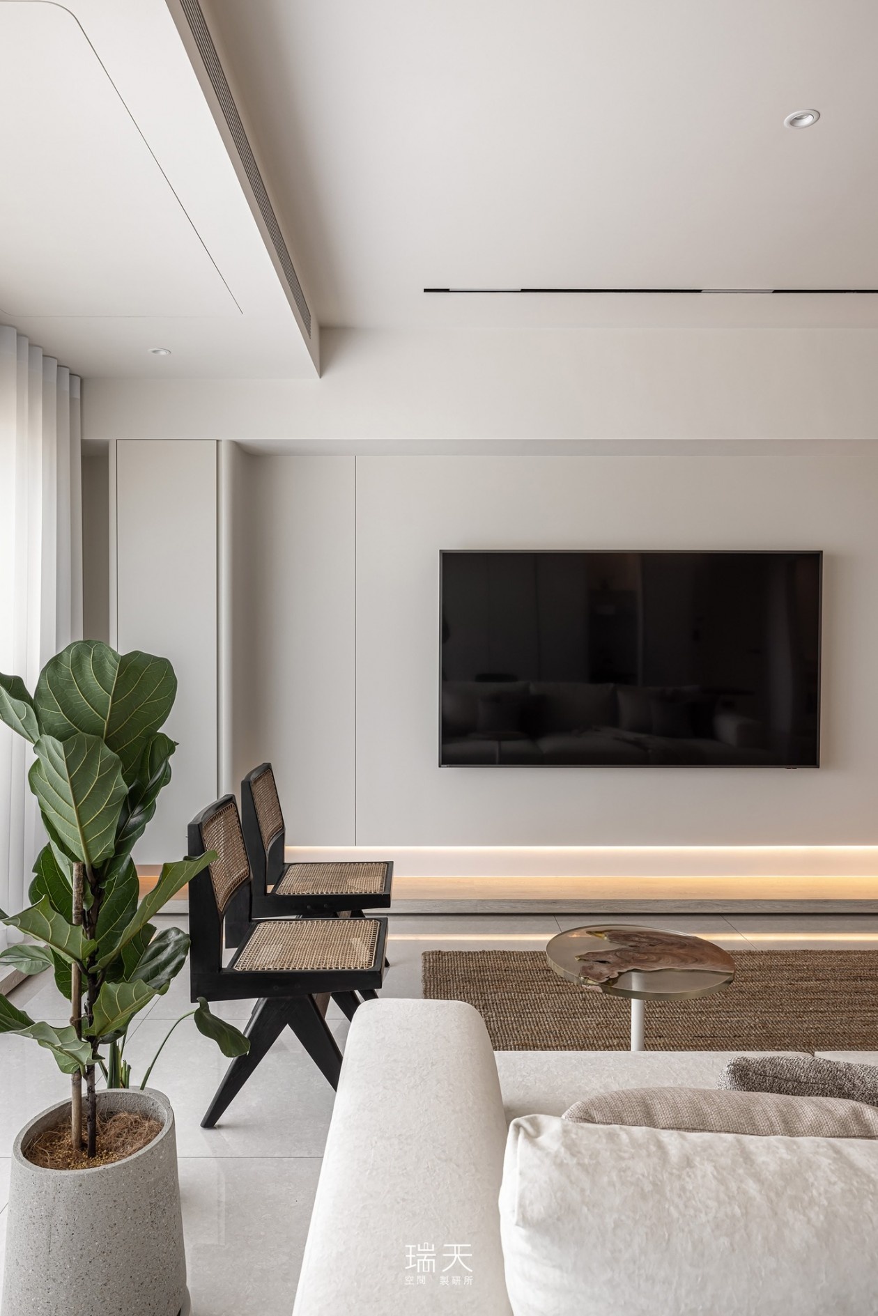 纯白简约风，简单的温馨！| 瑞天空间设计-1