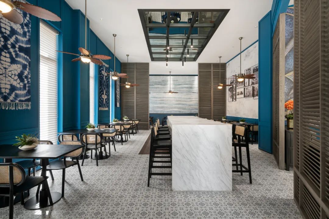 昆明麓湖国际社区餐厅&昆明天籁郡傲翠样板间丨中国昆明丨如聿空间设计-13