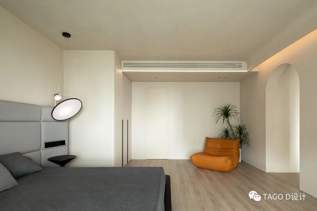 杭州君临天下极简诧寂风格大平层设计丨中国杭州丨浙江天工装饰工程有限公司 TAGO D 设计工作室-64