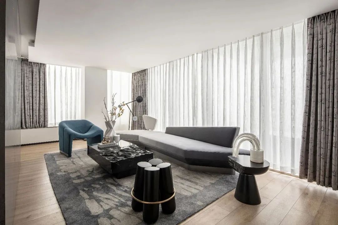 杭州中旅归锦府售楼处 | 透明、艺术与沉浸式的空间体验-74