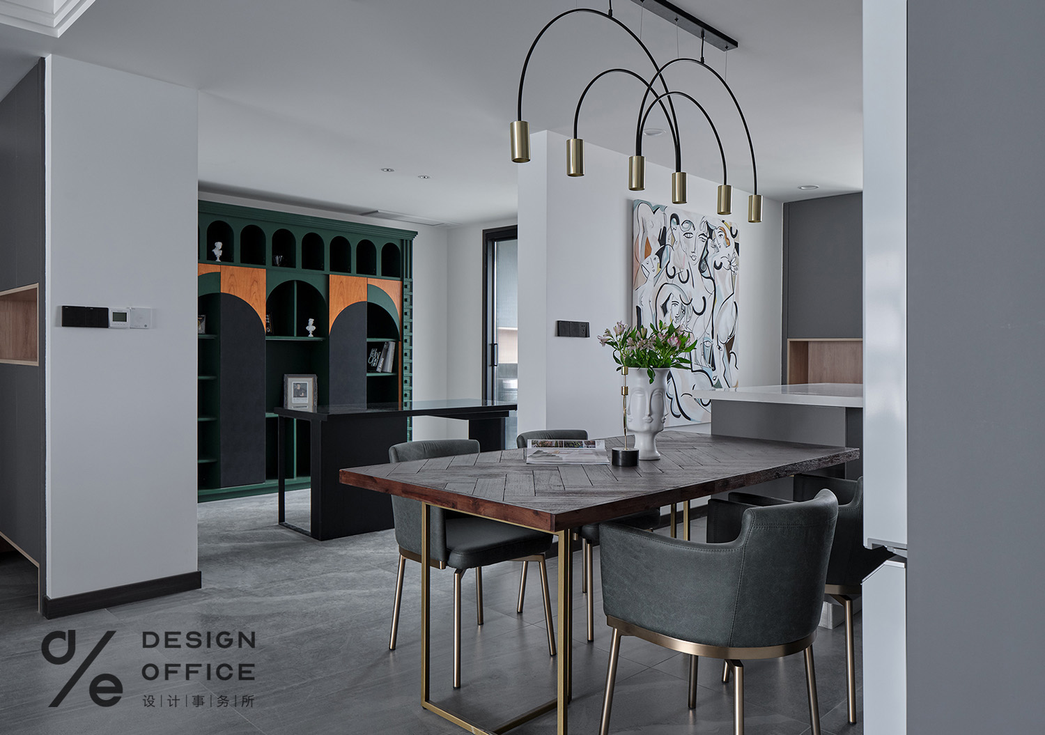 136㎡混搭四居室丨DE 设计事务所,D.ART 软装服务机构-36