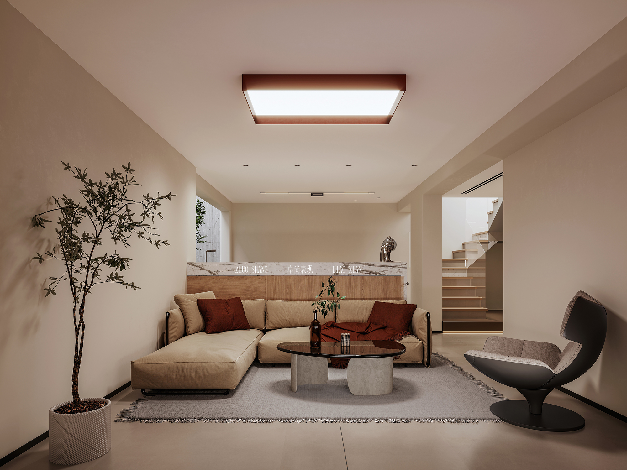 卓尚表现|现代风格 家装-4