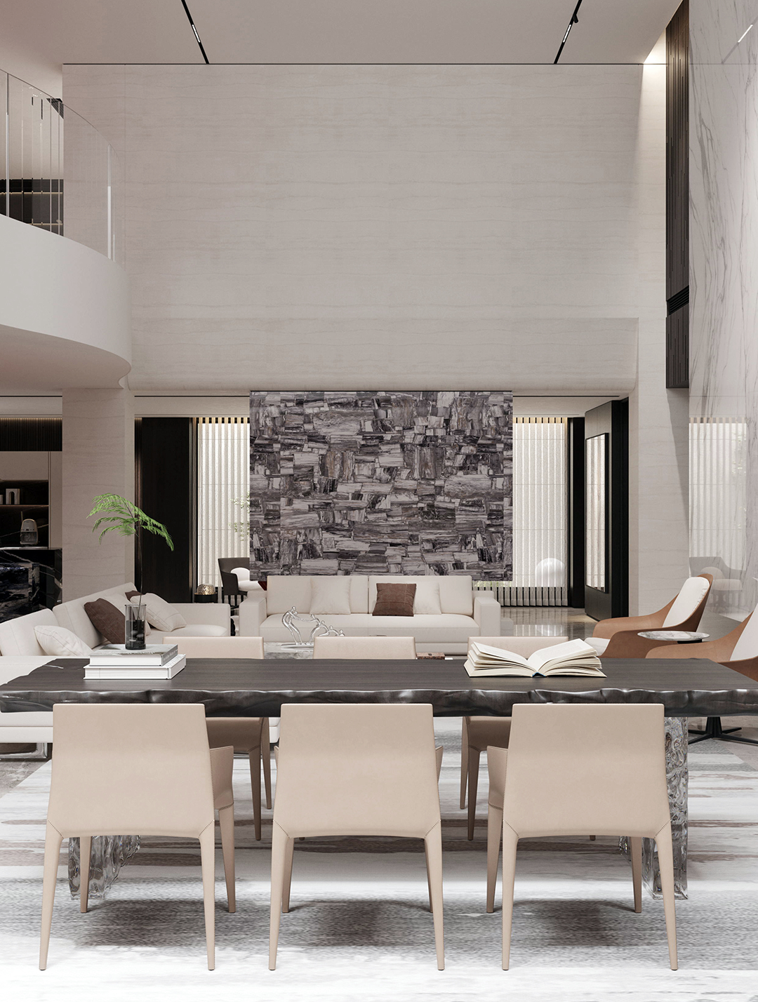 浙江诸暨御江湾 1400㎡别墅丨中国浙江丨YP 空间设计-10