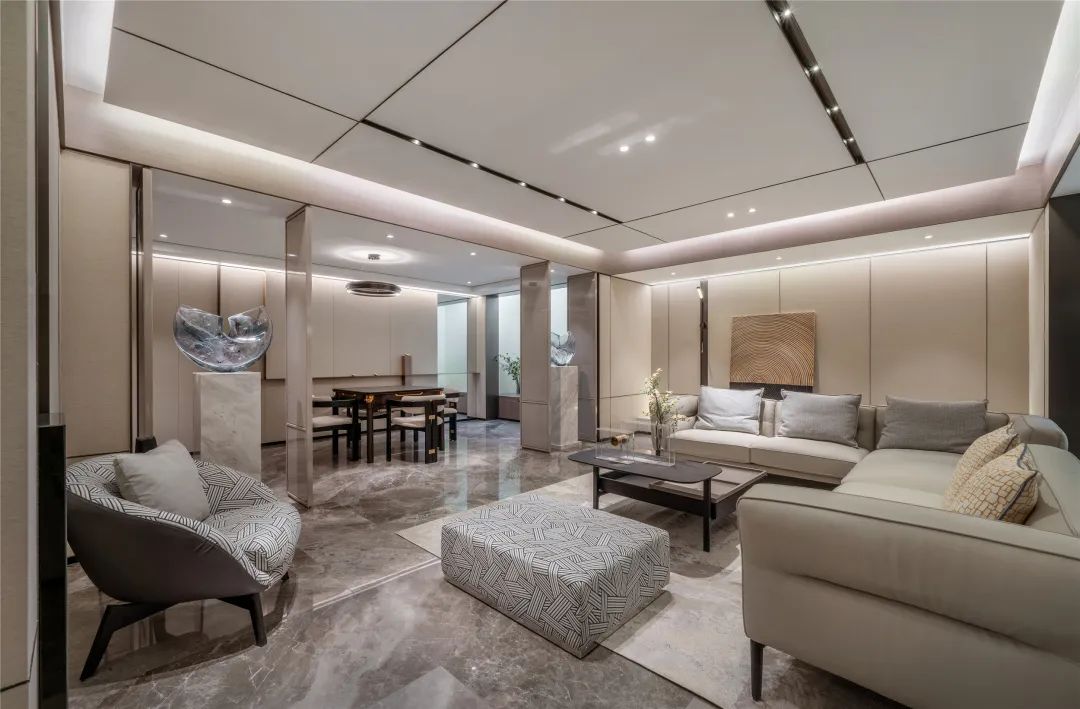 一然设计 | 金泰中央公园下叠样板间,生活美学的极致呈现-38