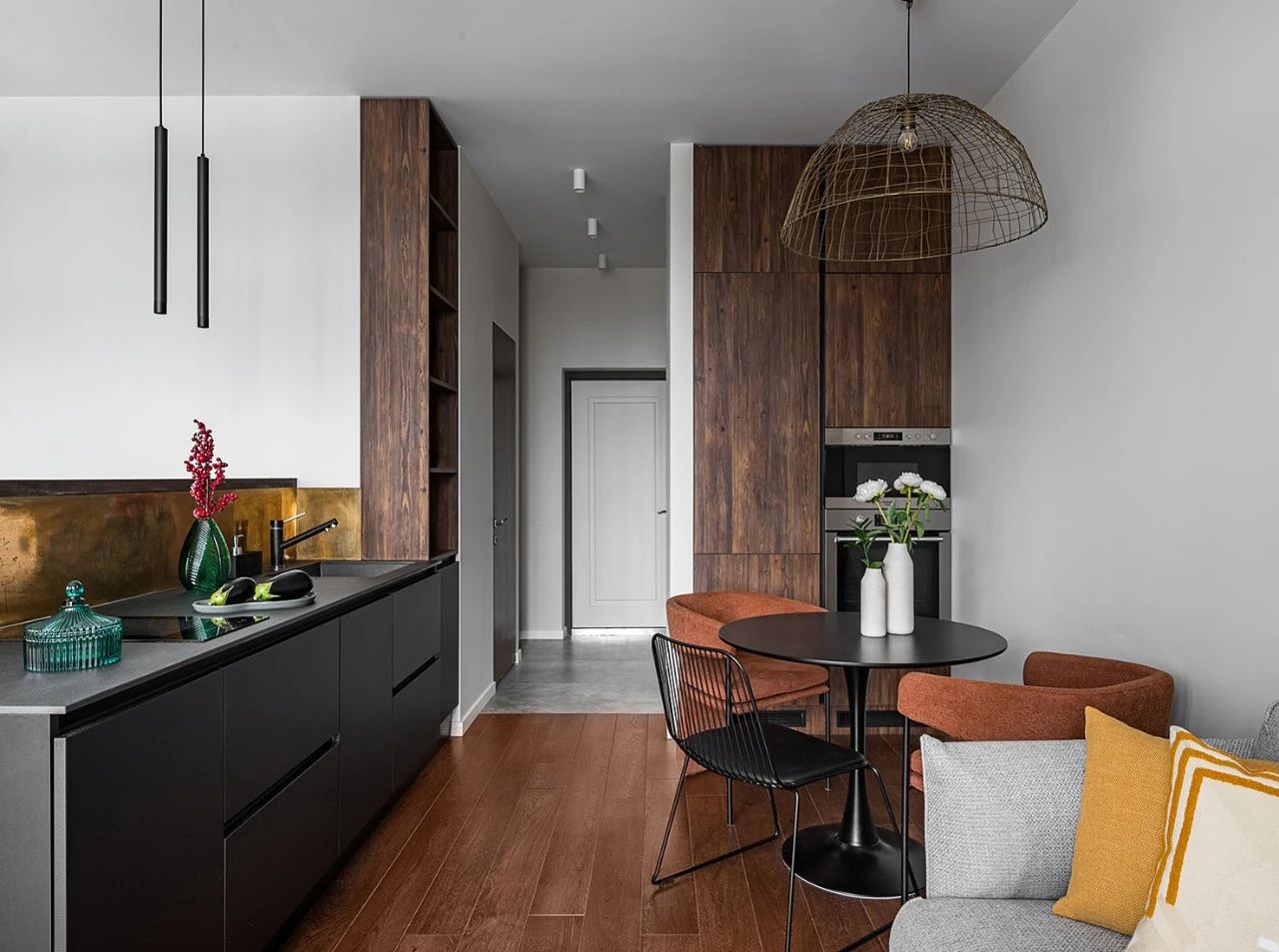 30㎡小宅空间设计丨Kristina Lichik-0