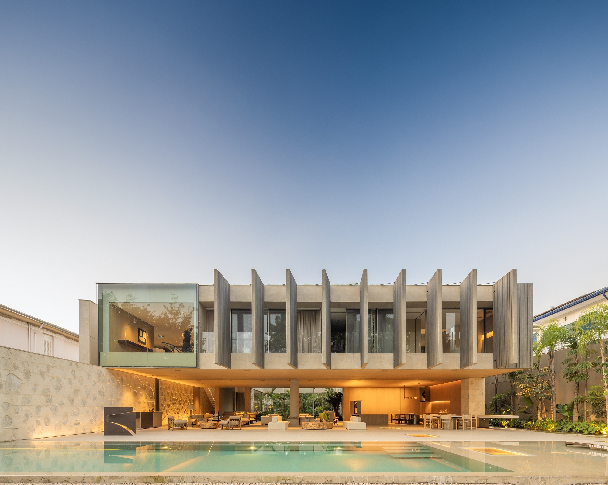 帕卡恩布别墅丨巴西圣保罗丨Studio Arthur Casas-46