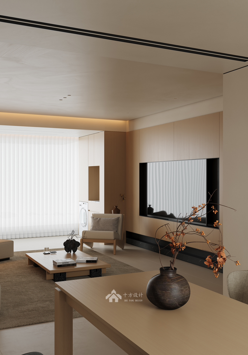 南昌装修｜极简原木奶油风-0